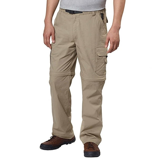 BC Clothing Men's Convertible Lightweight Comfort Stretch Cargo Pant/Shorts